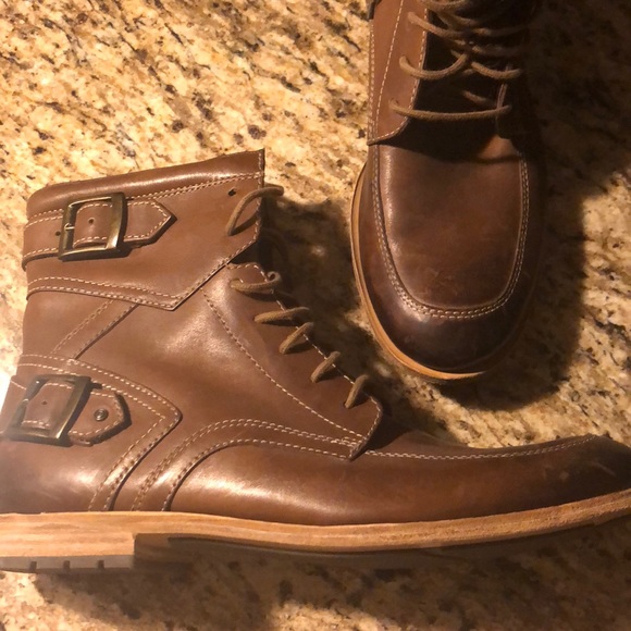 Rockport Brown Boots 10.5 - Picture 2 of 4